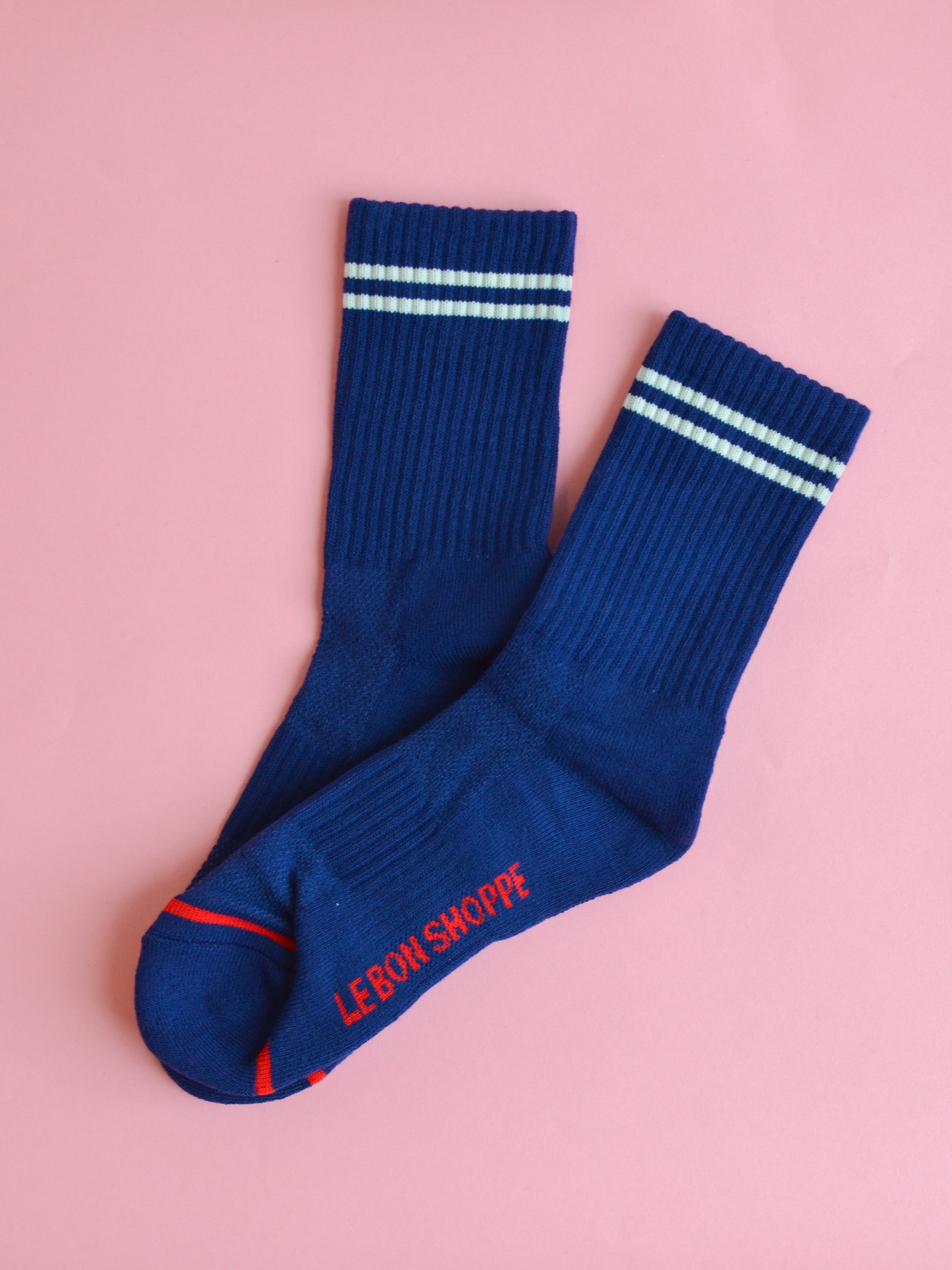 Boyfriend Socks | Navy
