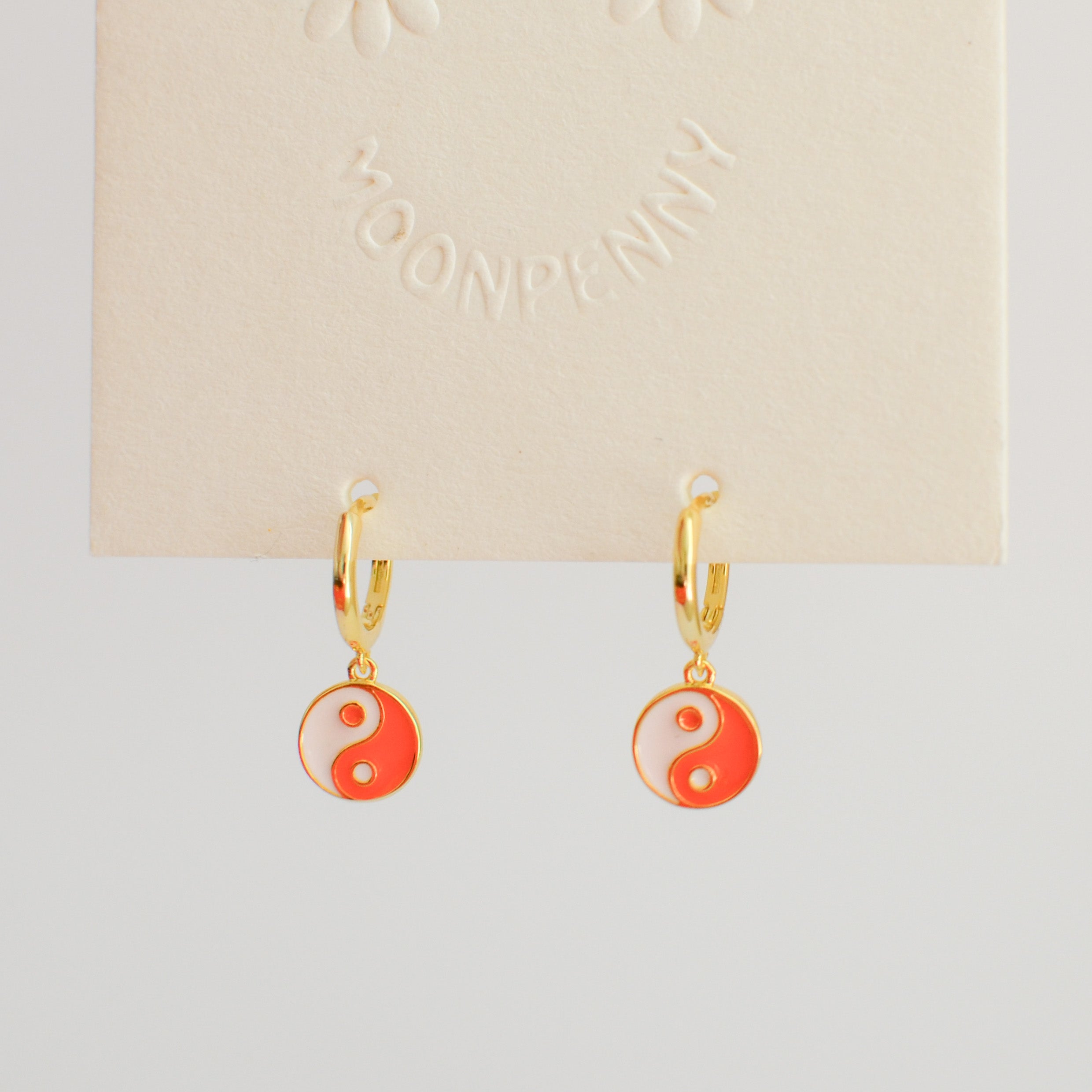 Balanced Hoops | Petal Tangerine