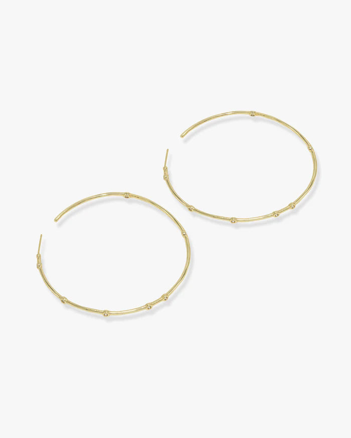 Big Ass 2.5" Hoops | Gold