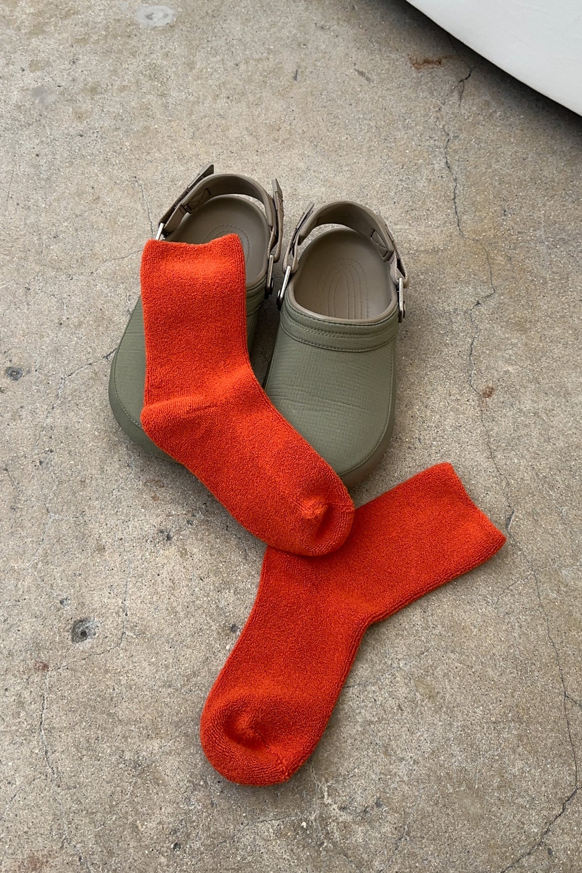 Cloud Socks | Burnt Orange
