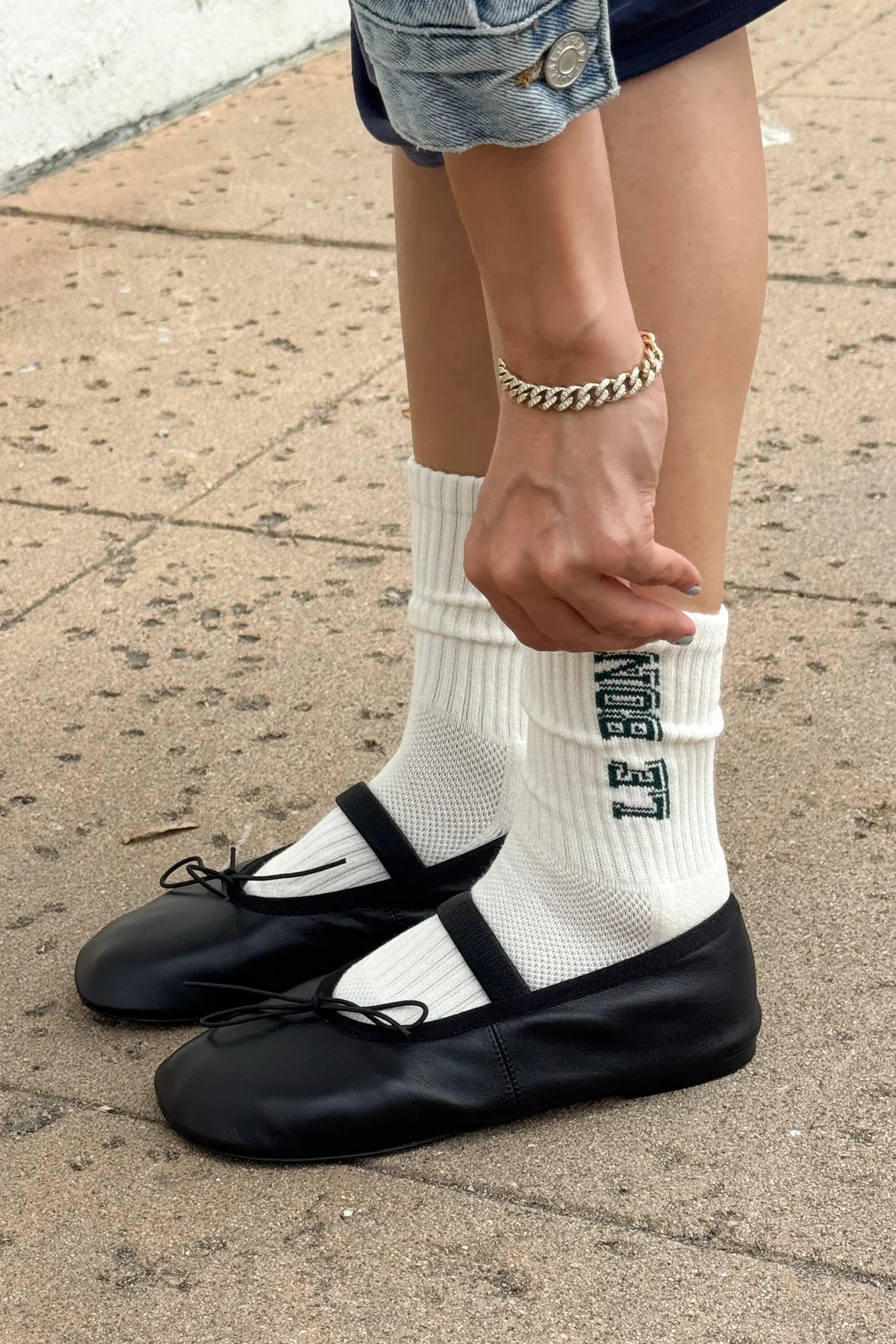 Preppy Socks | Canvas Green
