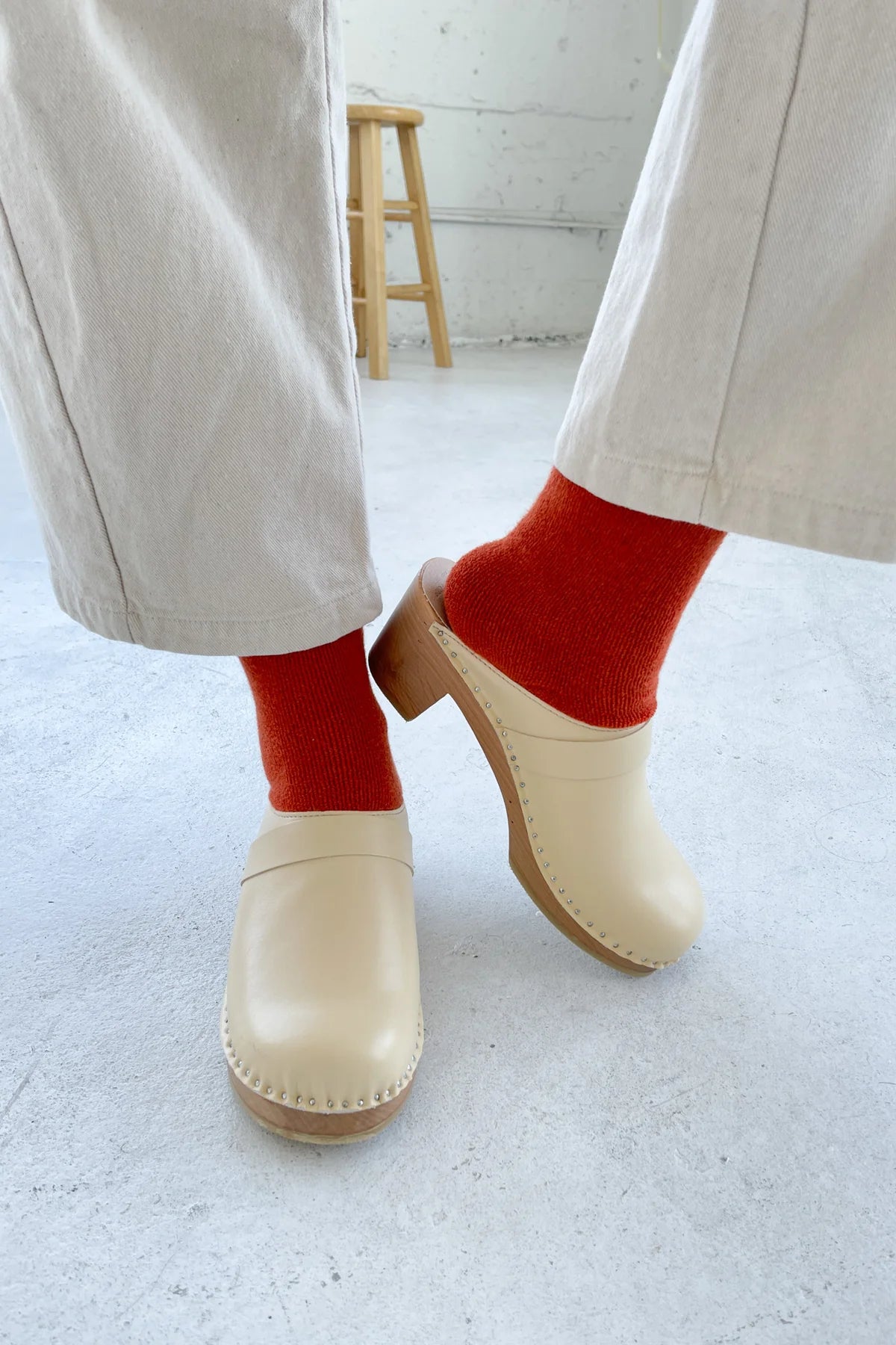 Cloud Socks | Burnt Orange