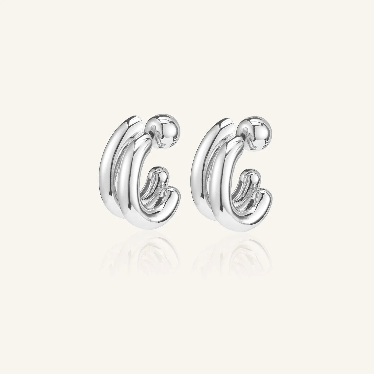 Florence Earrings | Silver