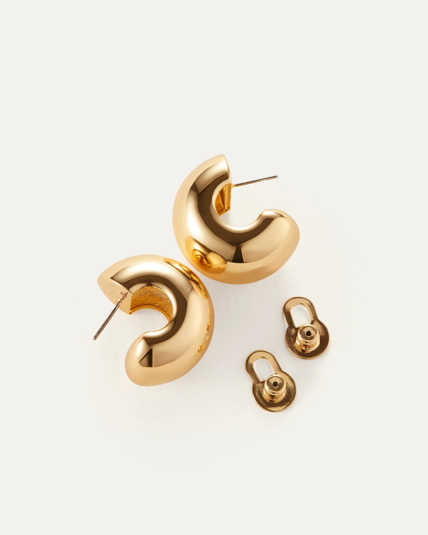 Gemma Hoops | Gold