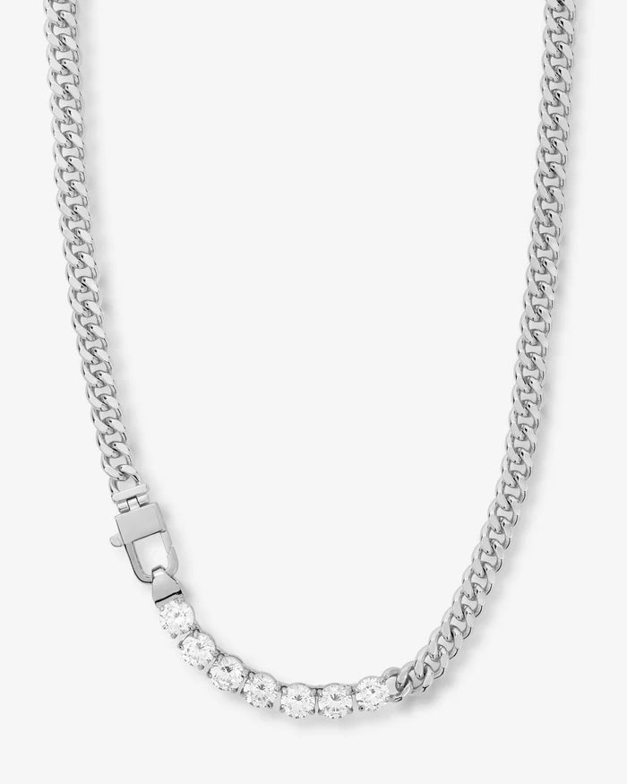 Julian Loves Diamonds Necklace | Silver