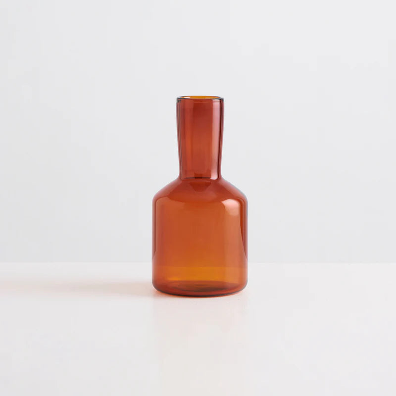 Amber J'ai Soif Carafe & Glass