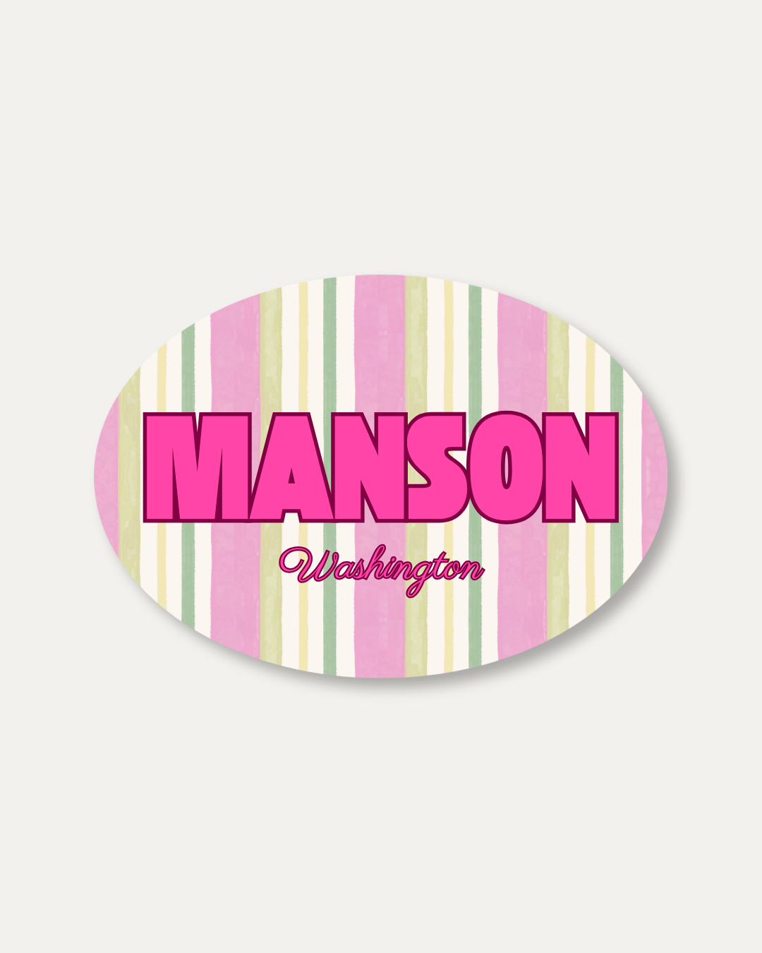 Manson Cabana Magnet