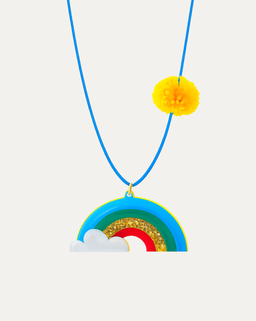 Rainbows Are Awesome Kids Necklace