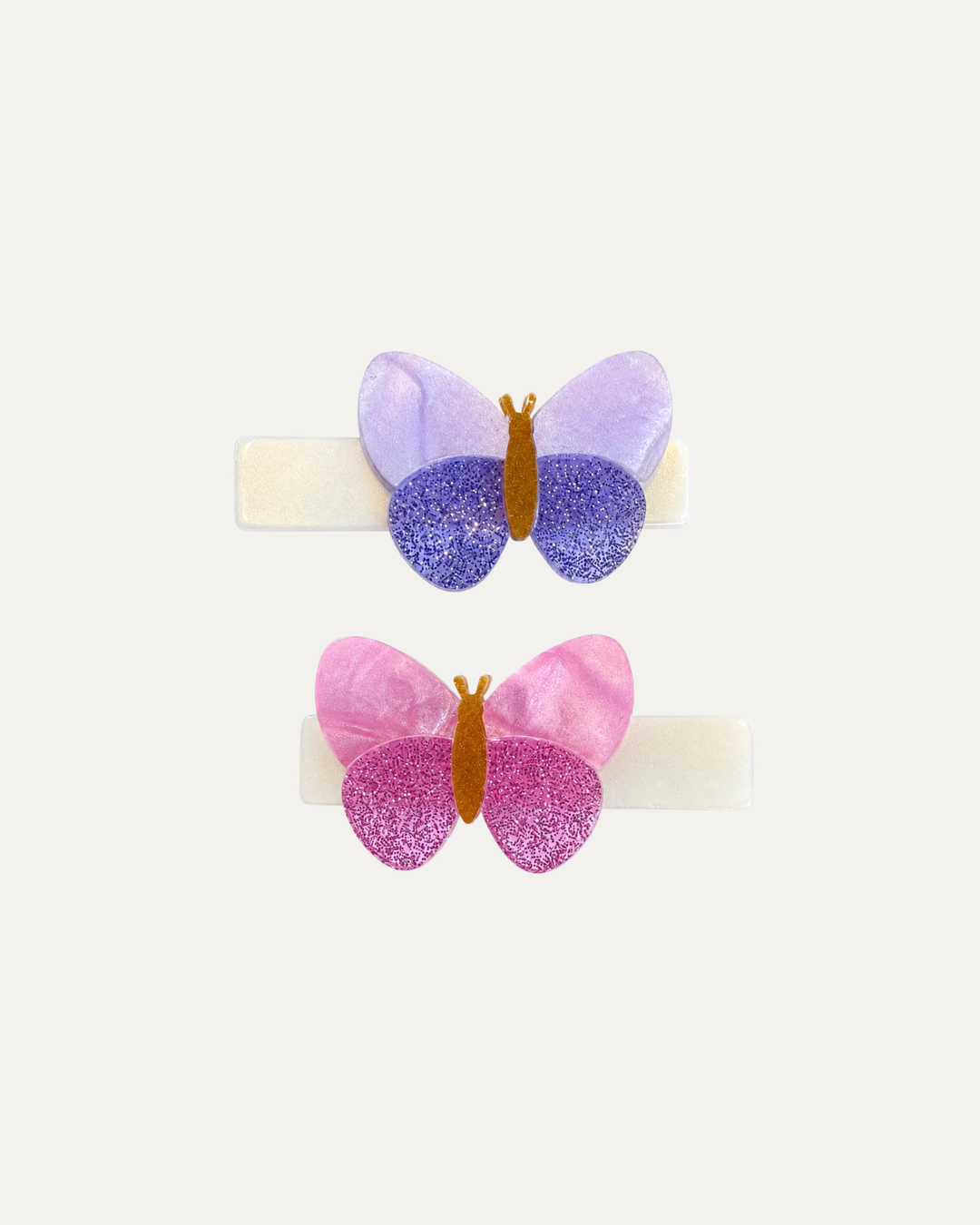 Butterfly Shimmer Hair Clips