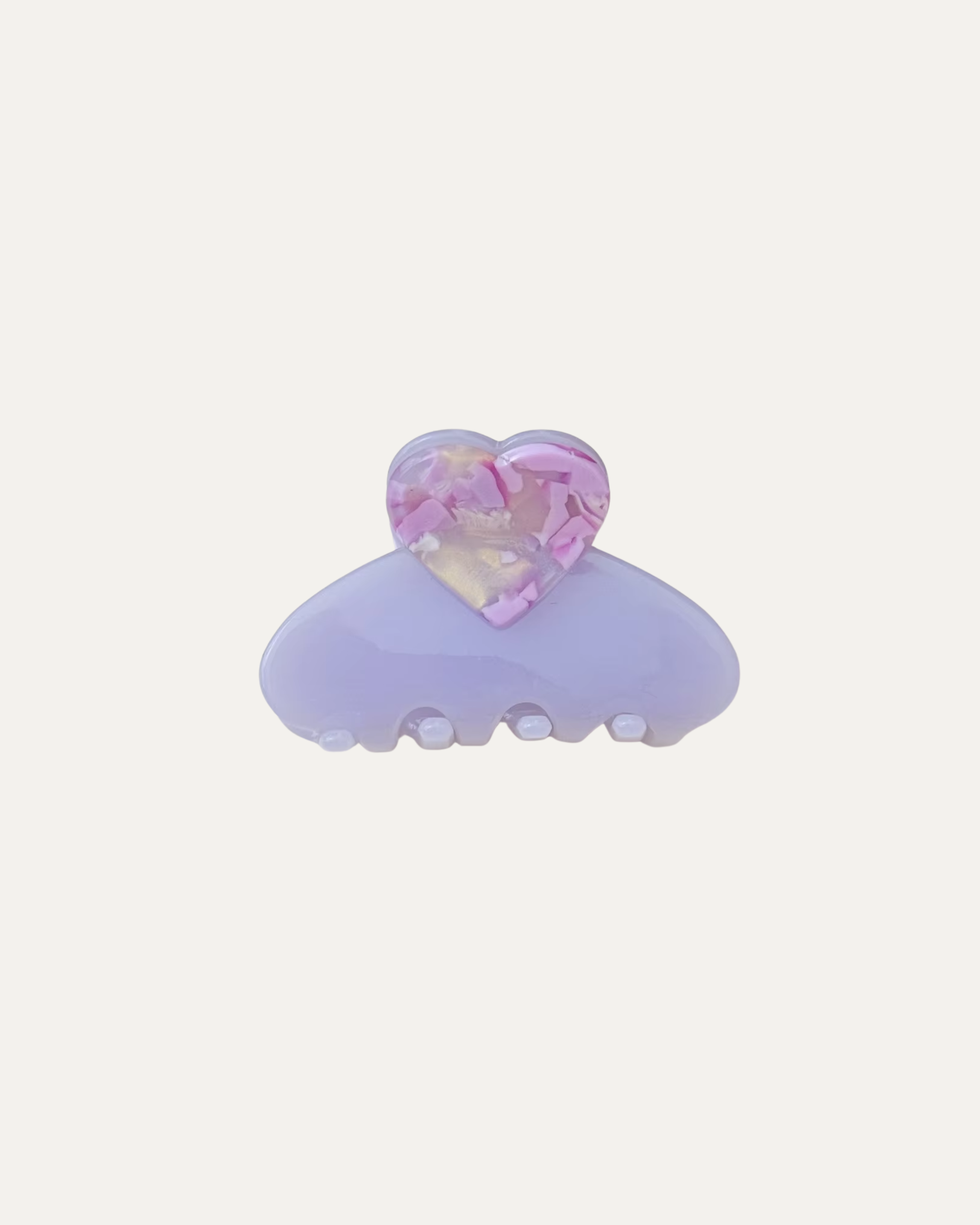 Mini Heart Hair Claw