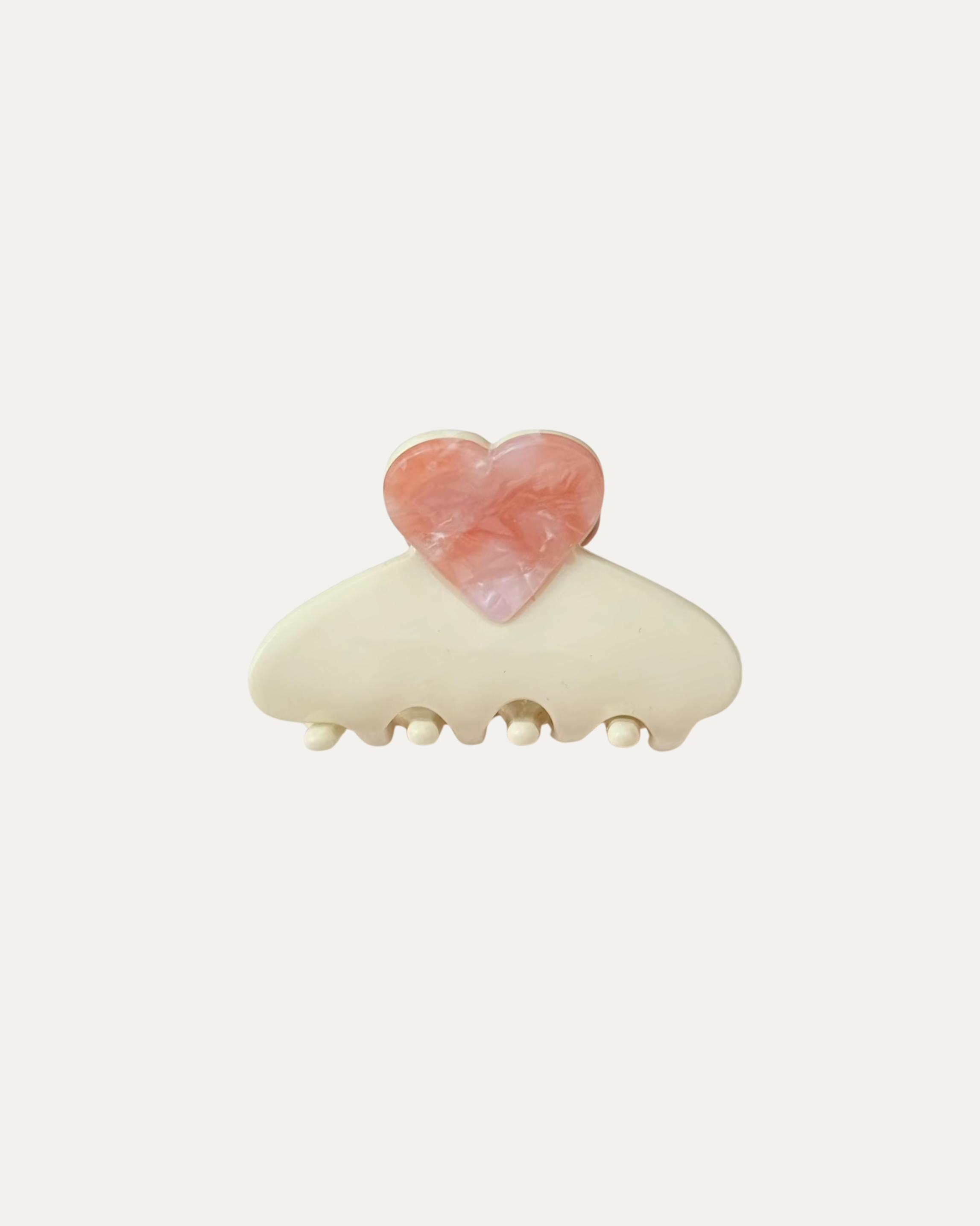 Mini Heart Hair Claw