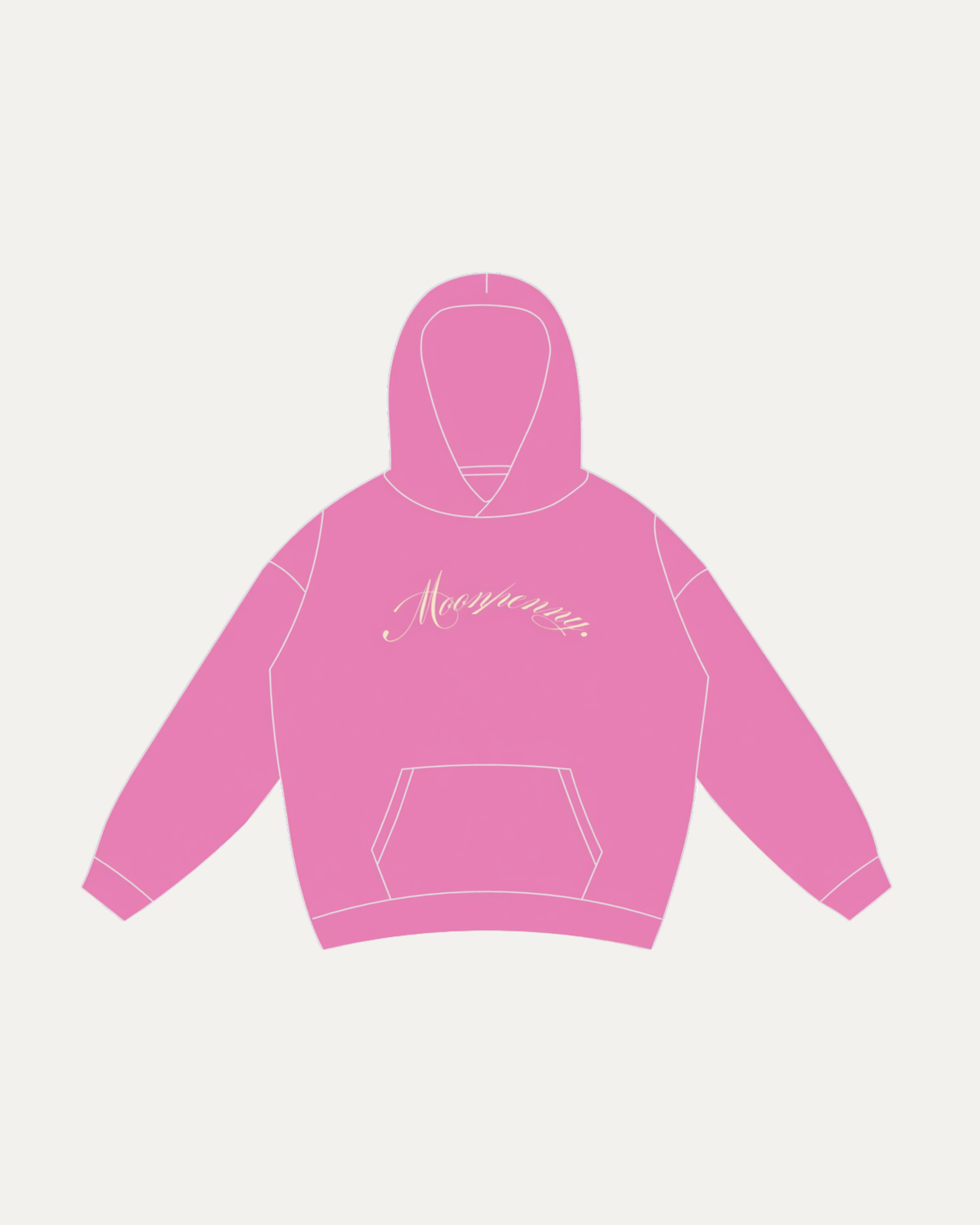 Essential Hoodie | Hottest Pink Peel