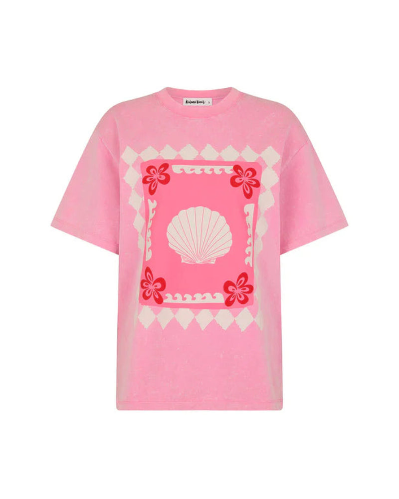 Boyfriend Bind Tee | Shell Beach