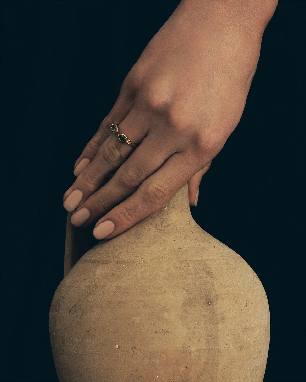 Sarra Ring | Apatite & Gold