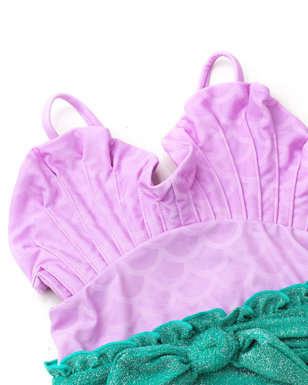Girls Water Appearing One Piece | Shimmer Mermaid Lilac