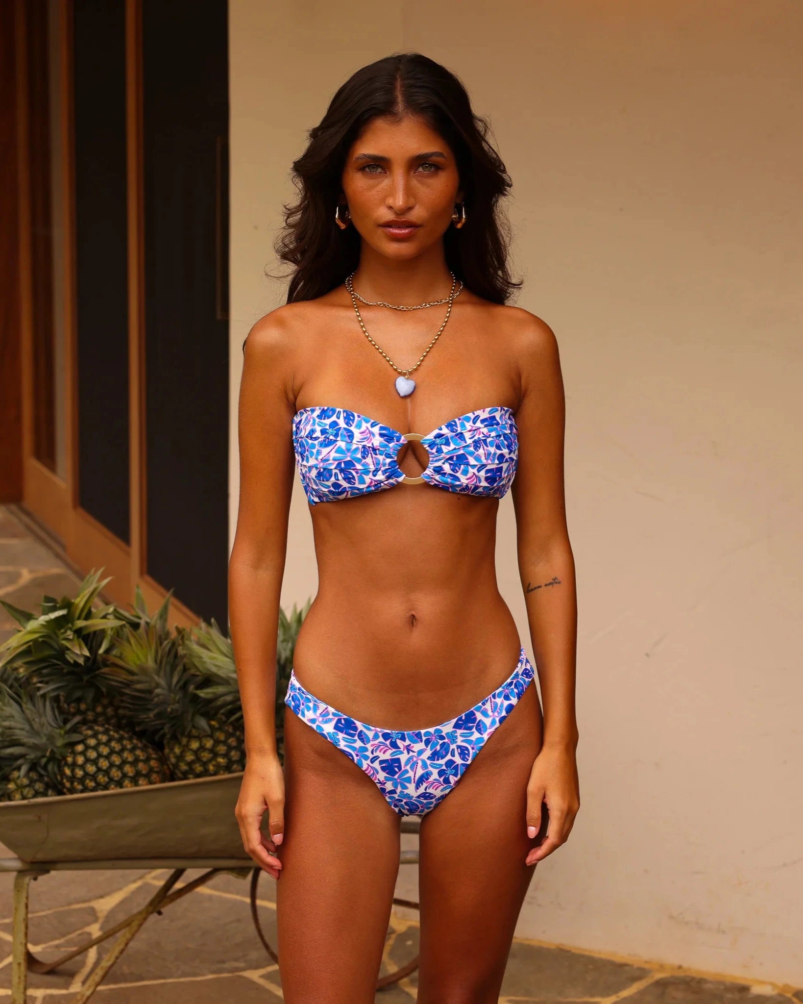 Minimal Full Coverage Bikini Bottom | Ocean Colada