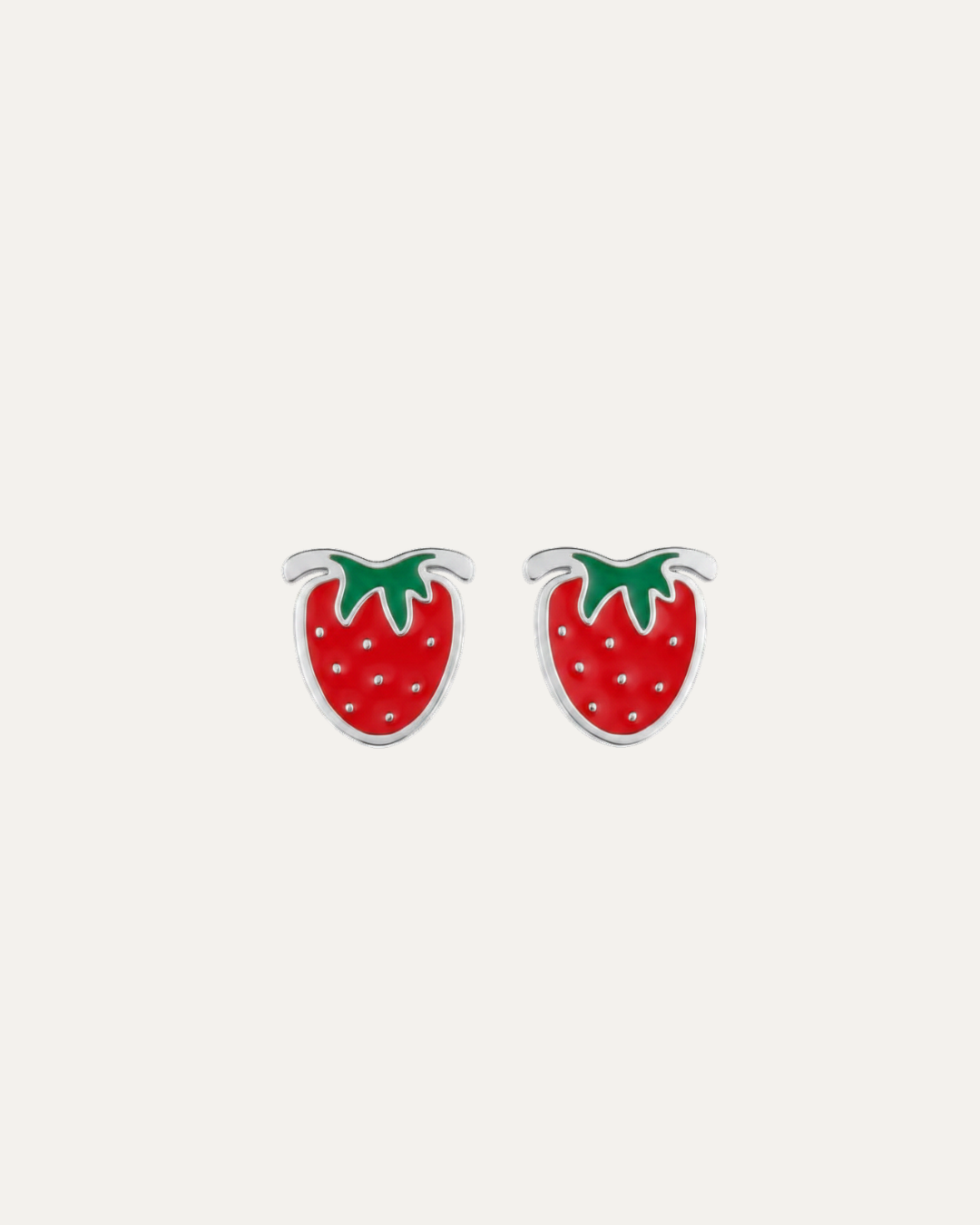 Sweet Strawberry Stud Earrings