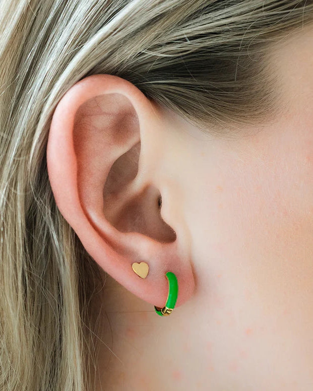 Penny Hoops | Emerald