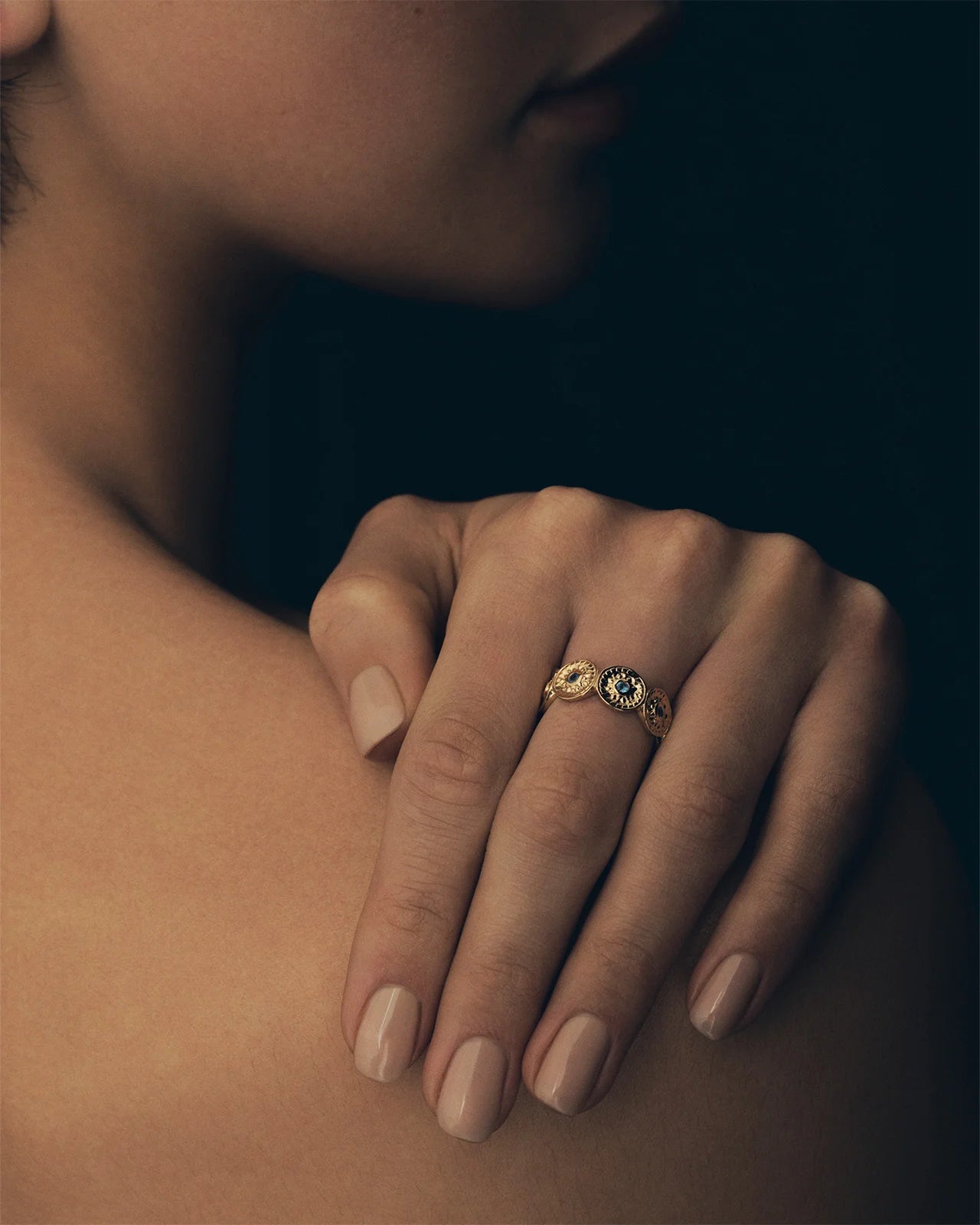 Vesta Ring | Sapphire & Gold