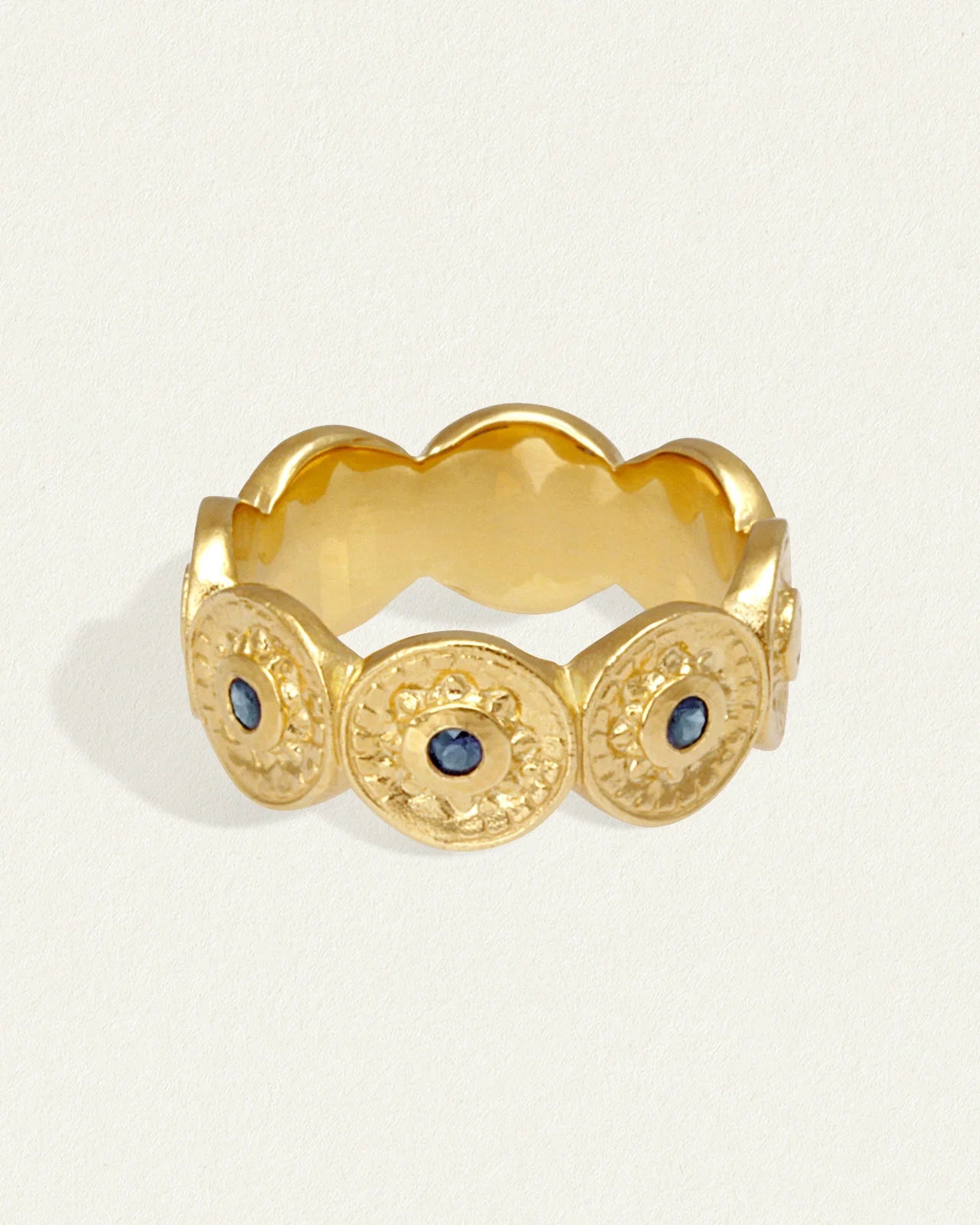 Vesta Ring | Sapphire & Gold