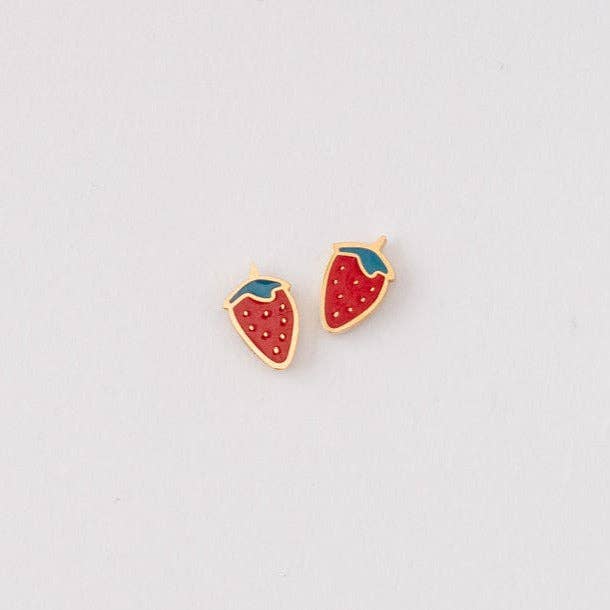Strawberry Studs