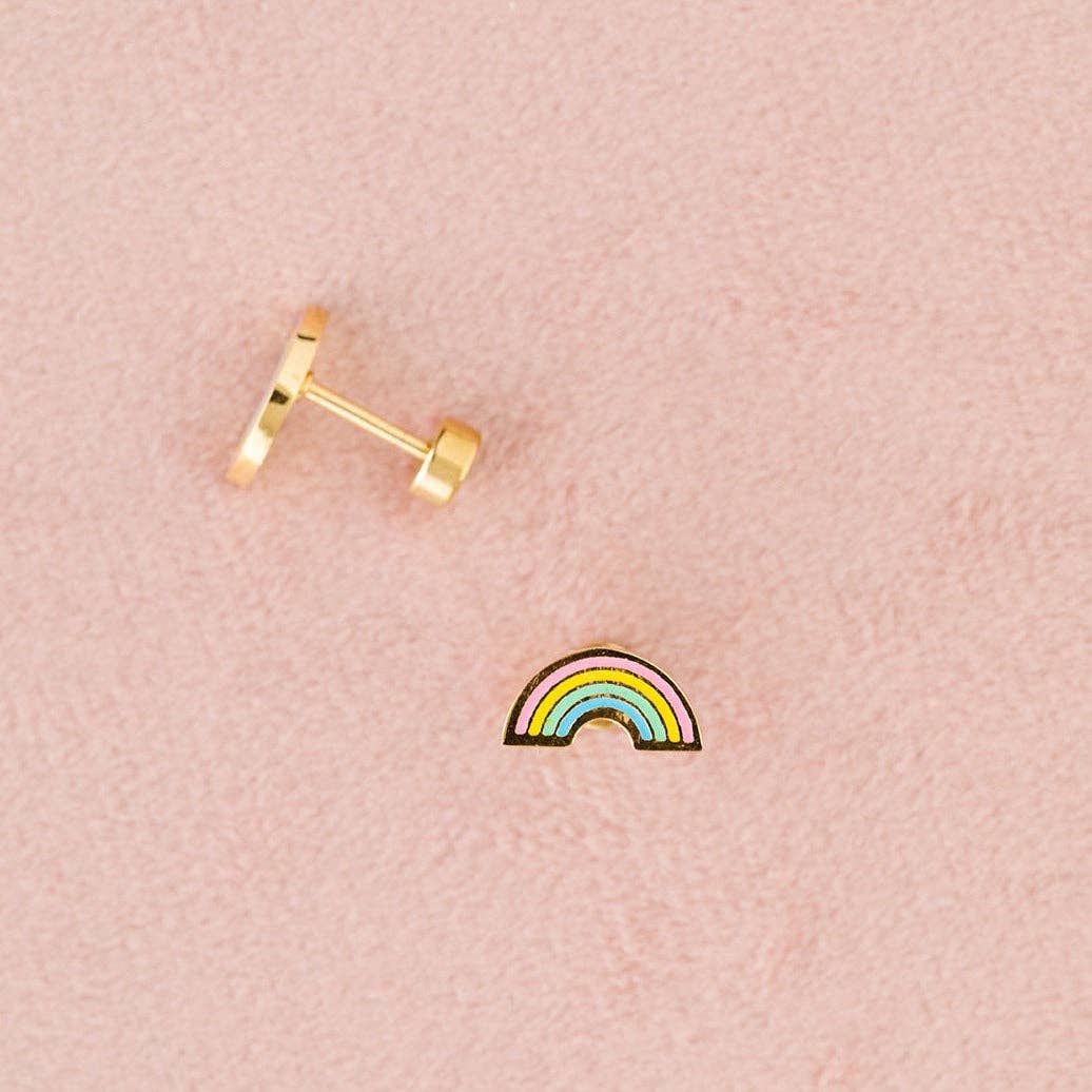 Pastel Rainbow Studs