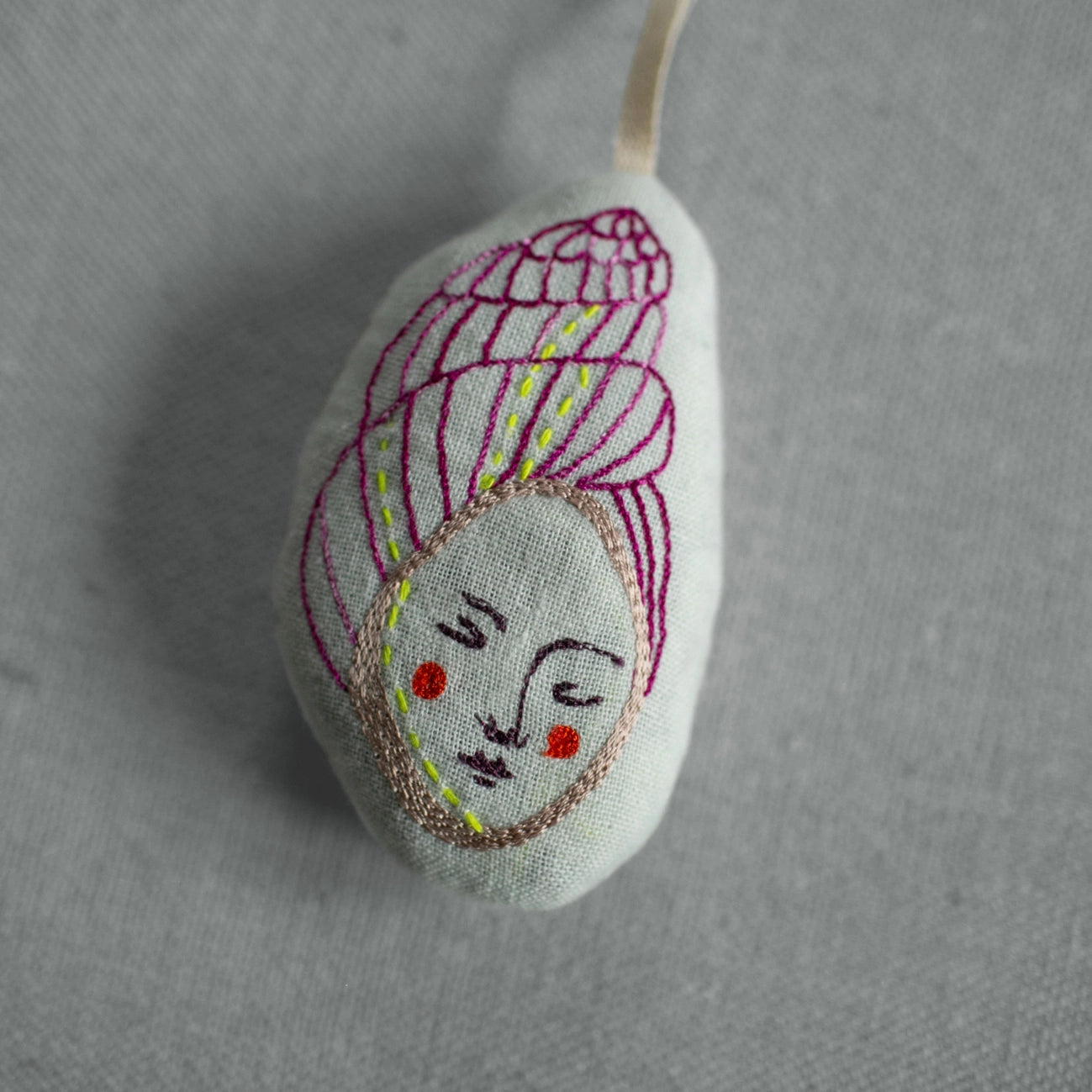 Shell Lady Ornament | Filled with Lavender