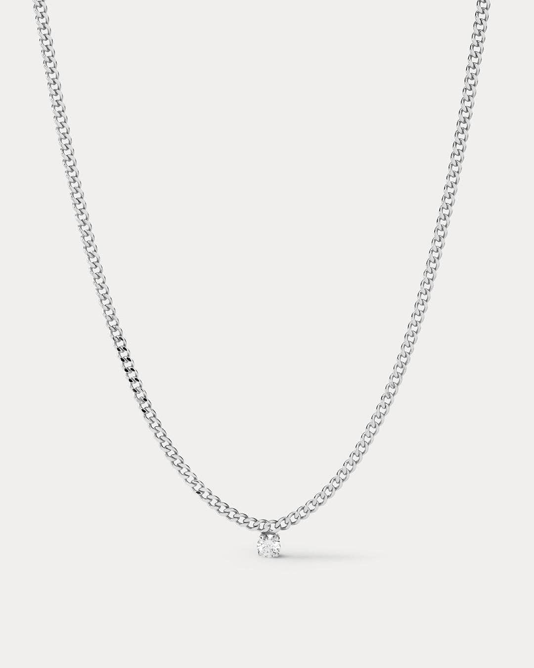 Bardot Stud Charm Necklace