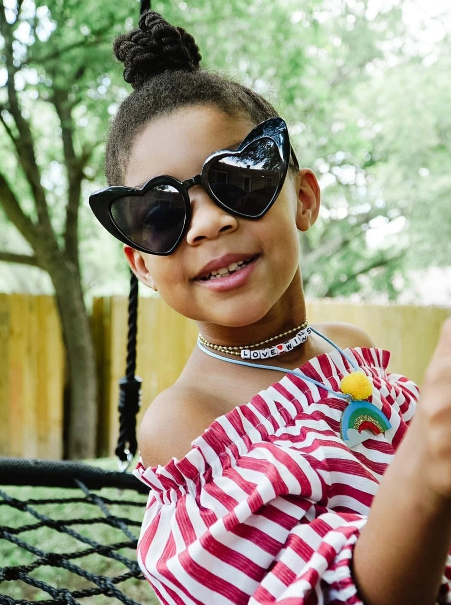 Rainbows Are Awesome Kids Necklace
