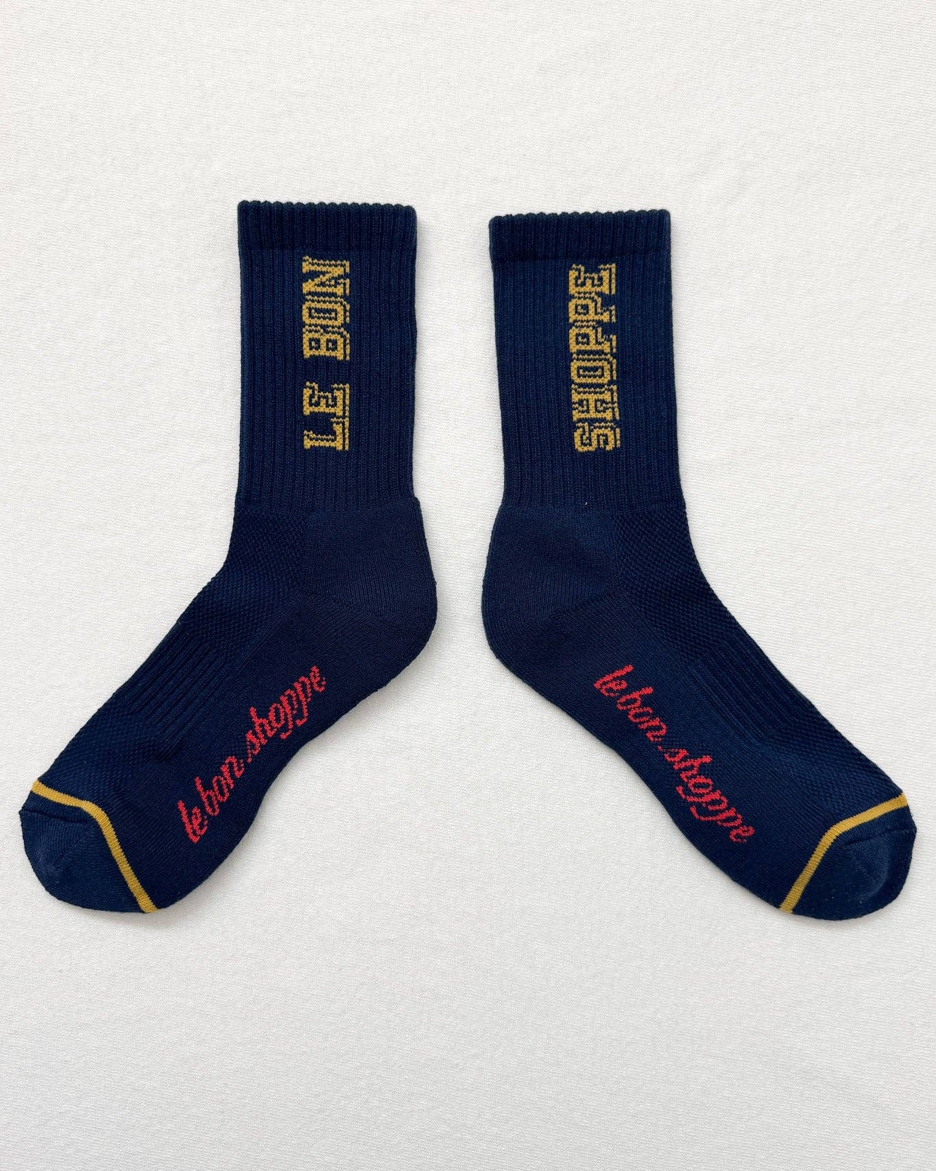 Preppy Socks | Navy Gold