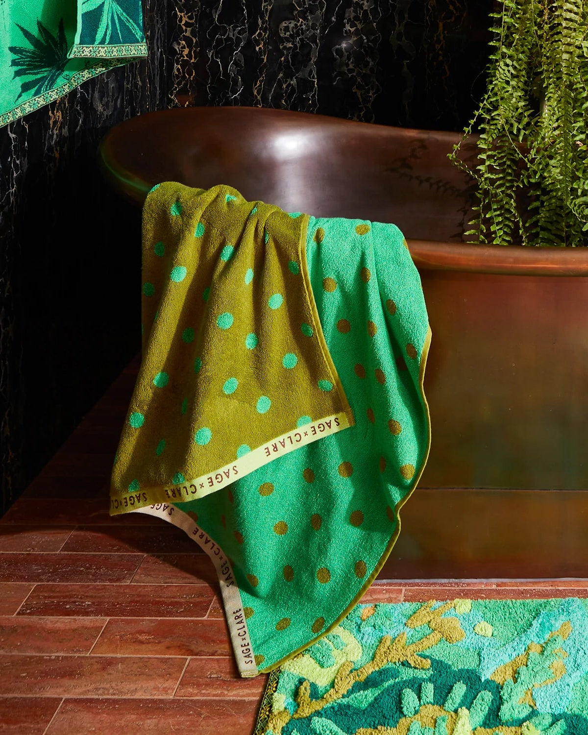 Paige Bath Sheet | Juniper