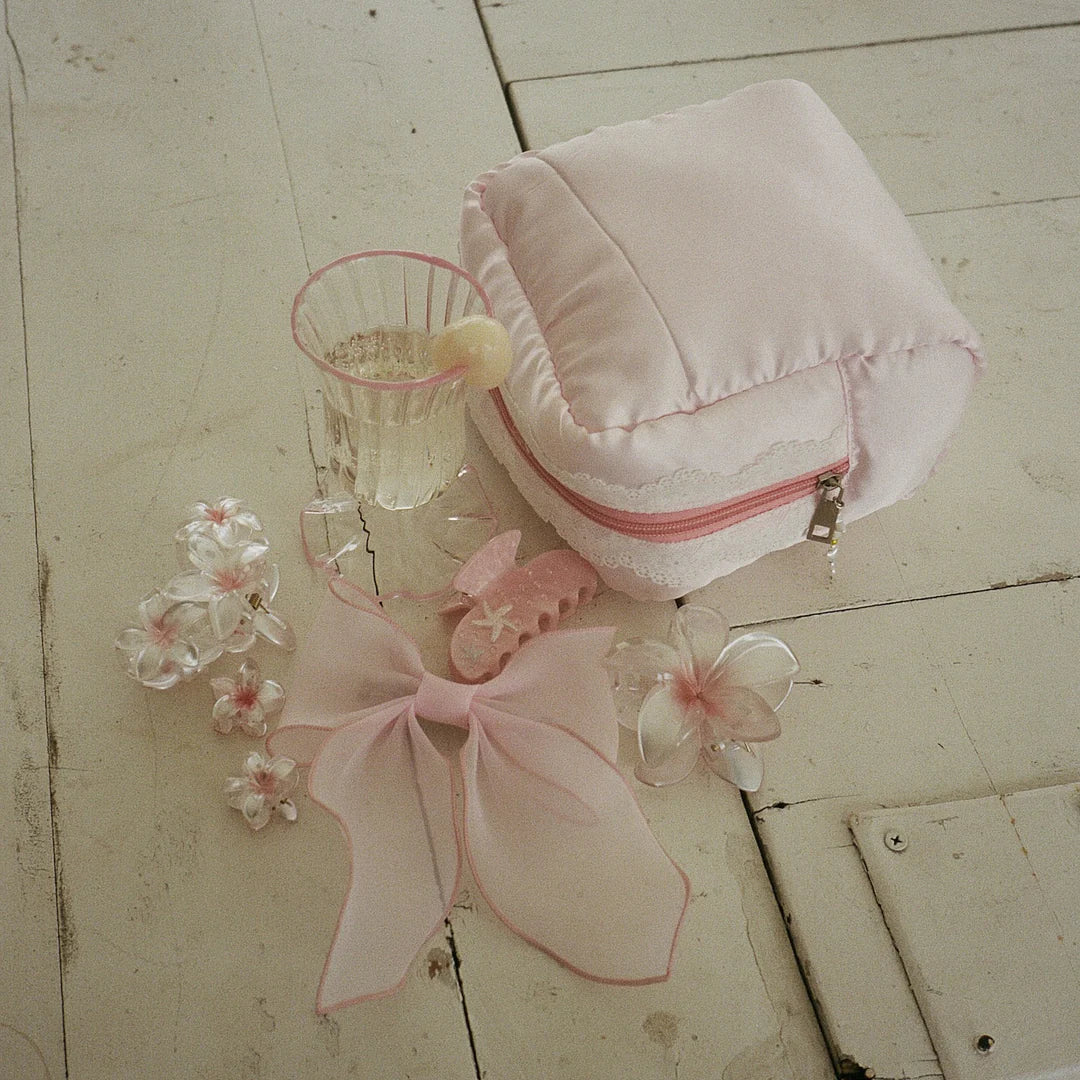 Baby Super Bloom Claw Clip Set in Rose Pearl