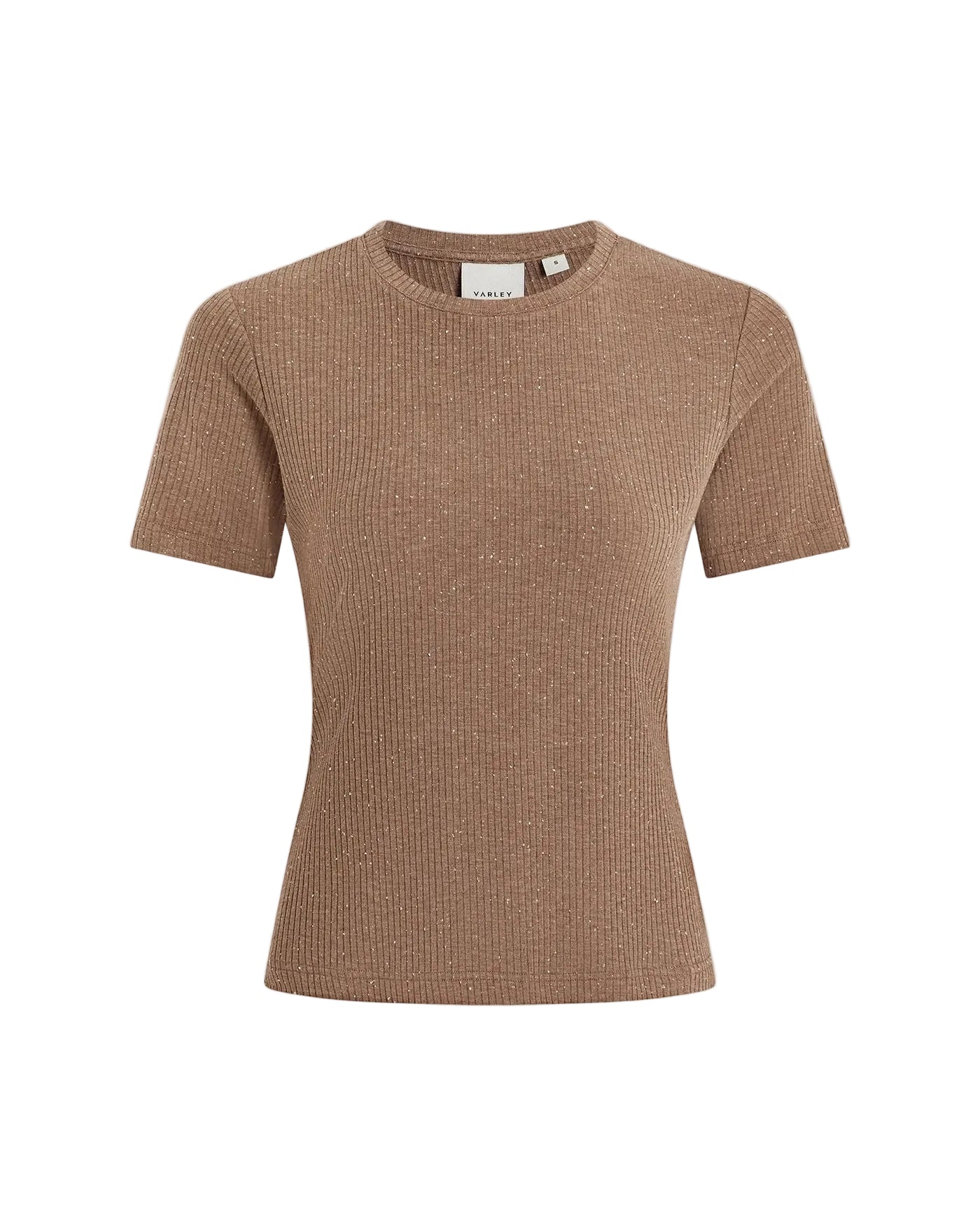 Katrina Fitted Tee | Pine Bark Fleck