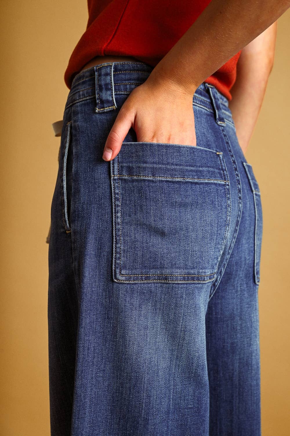 Dockside Tie Denim Pants