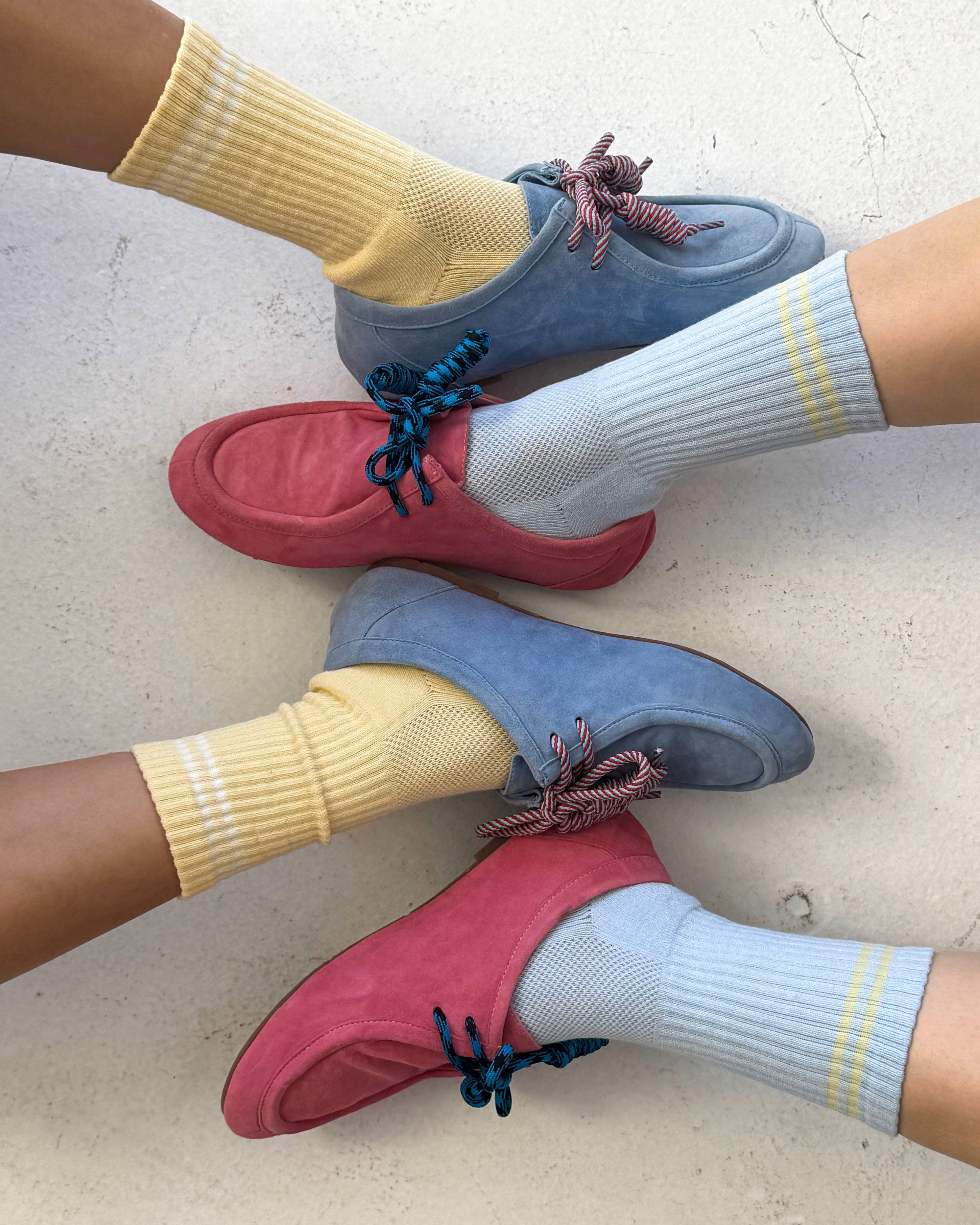 Boyfriend Socks in Lemonade