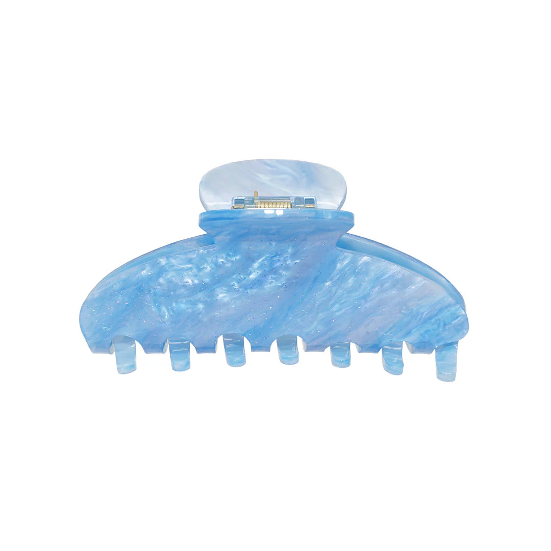 Big Effing Claw Clip in Blue Sugar