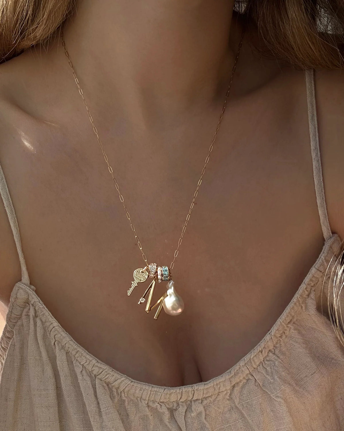 Frankie Key Charm