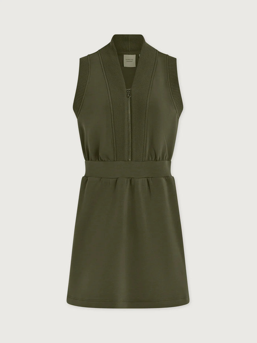 Polyanna Half-Zip Dress | Thyme
