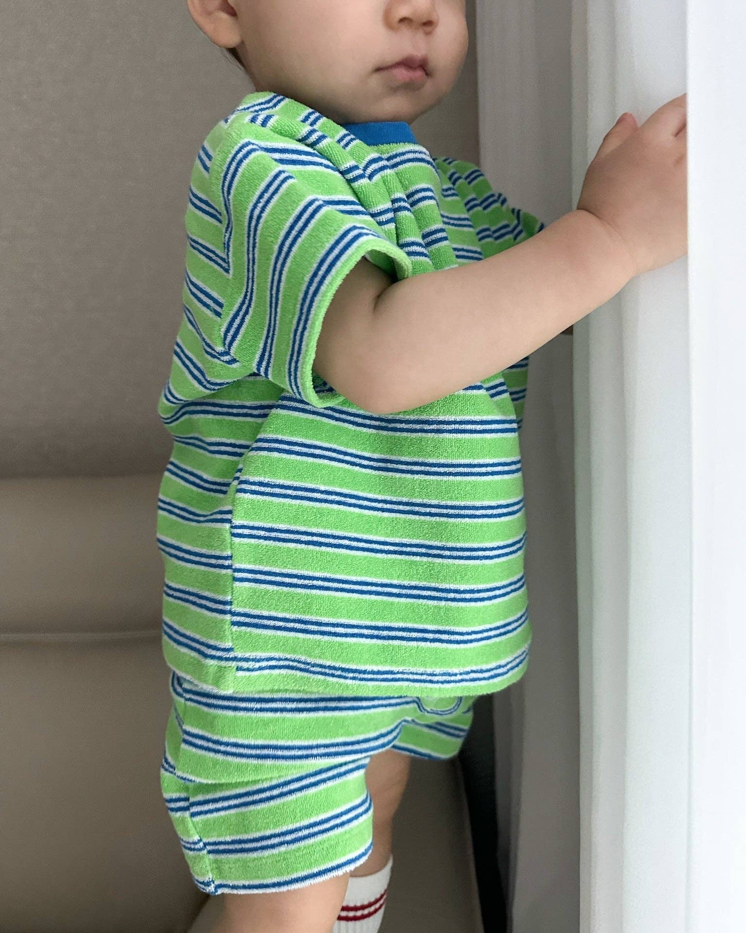 Surf Stripe Terry Lounge Set