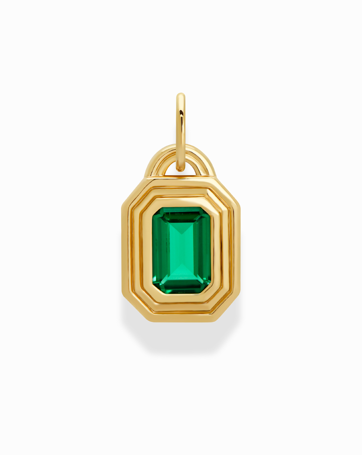 Monroe Emerald Charm