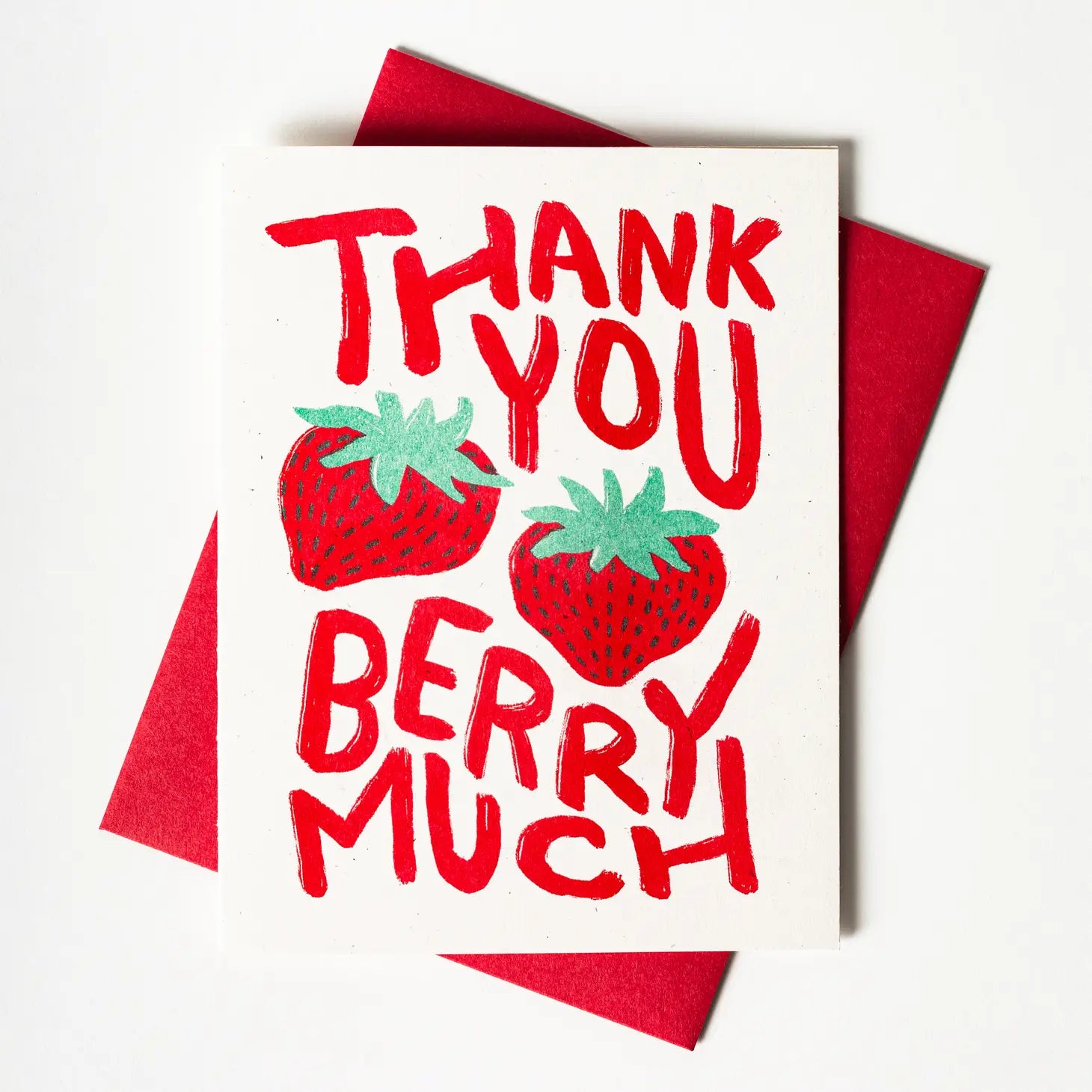 Thank You Berry Much Card