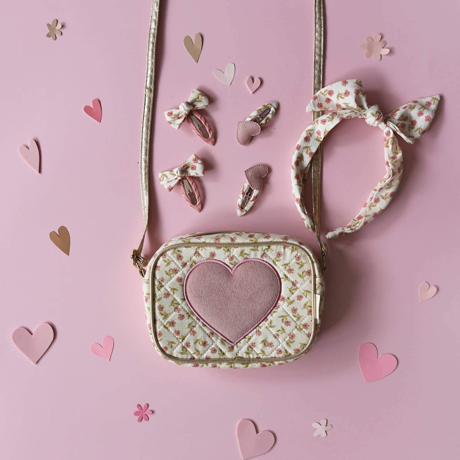 Patchwork Heart Bag