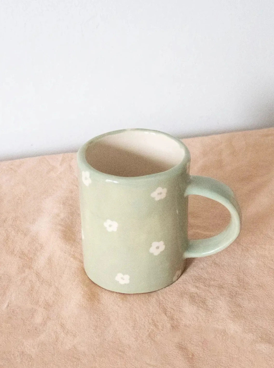 Mint Petunia Mug