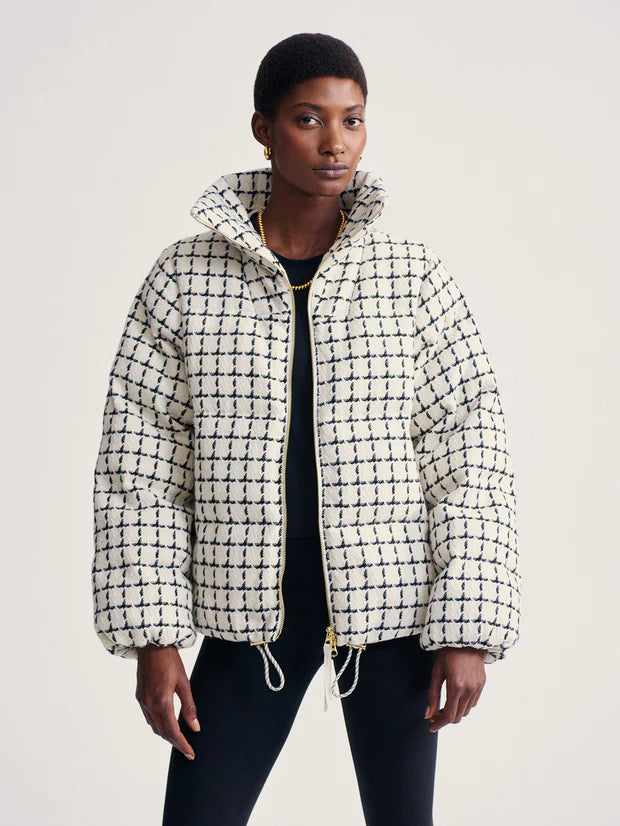 Eugene Check Short Puffer