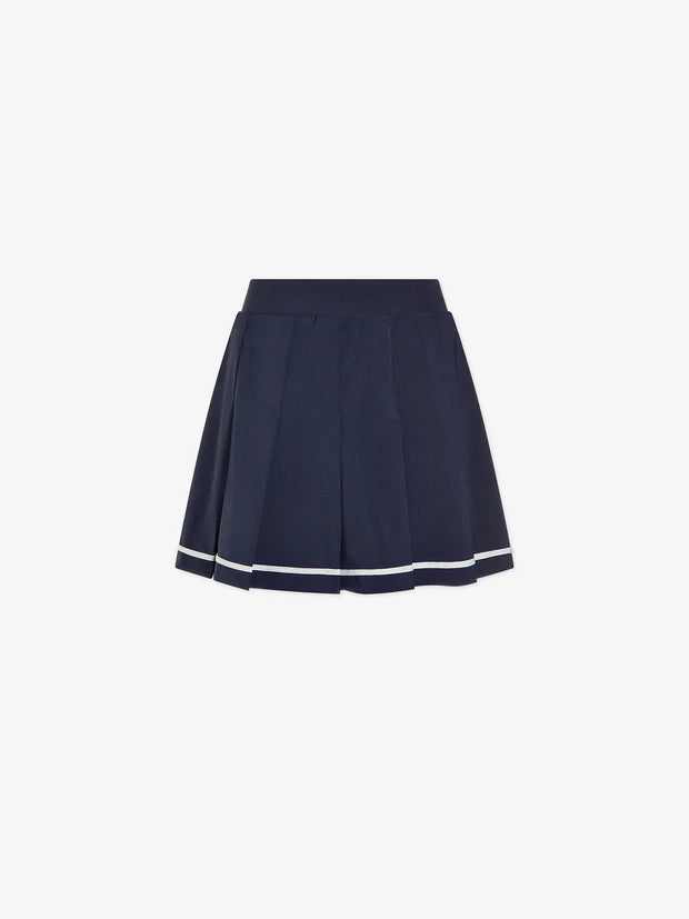 Clarendon High Rise Skort 16" in Blue Nights