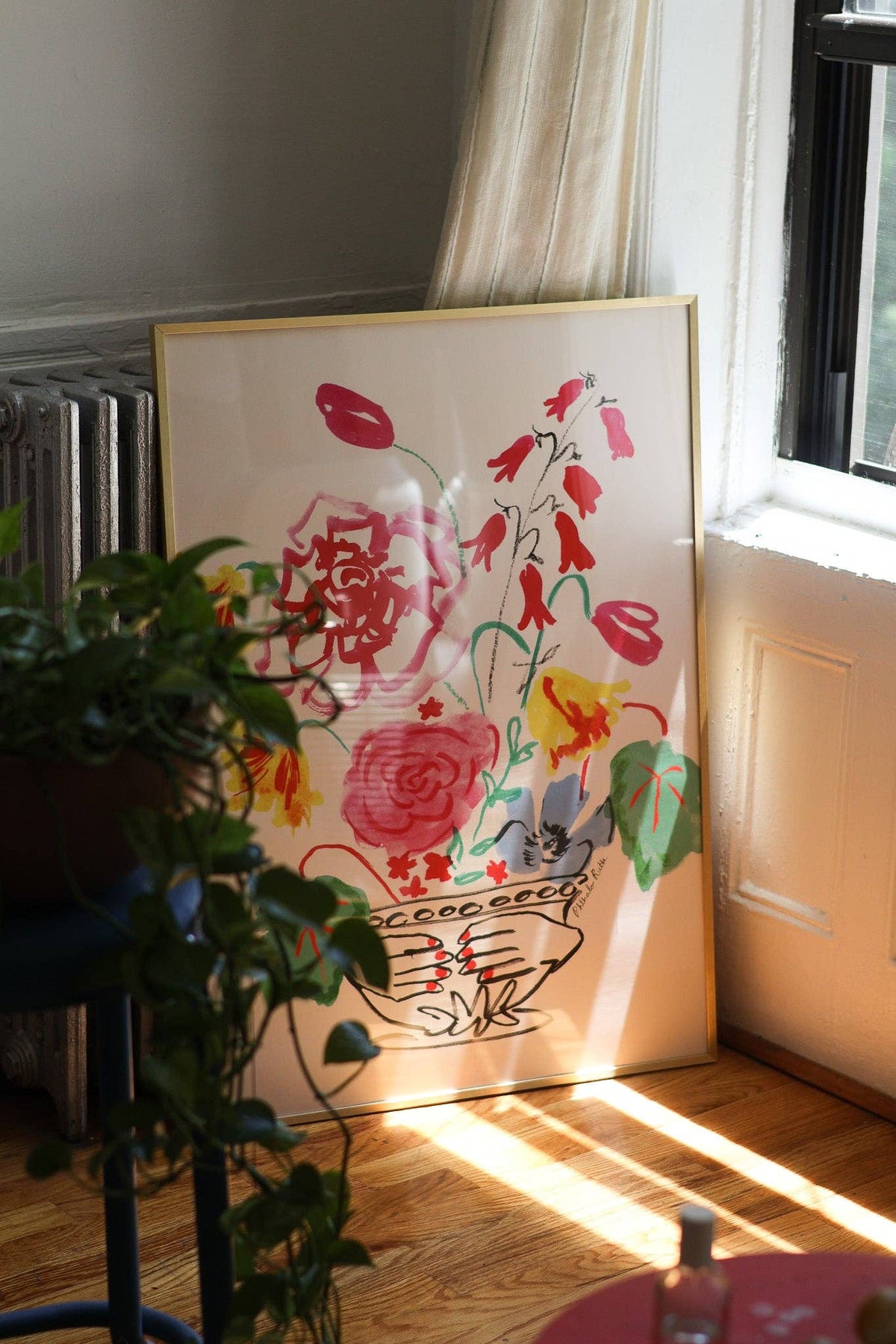 Blooming Hands Art Print