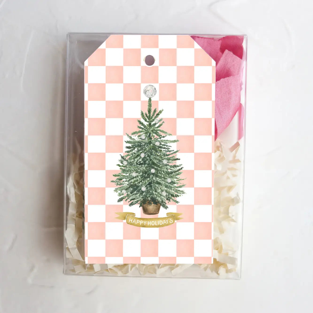 Disco Checker Gift Tags