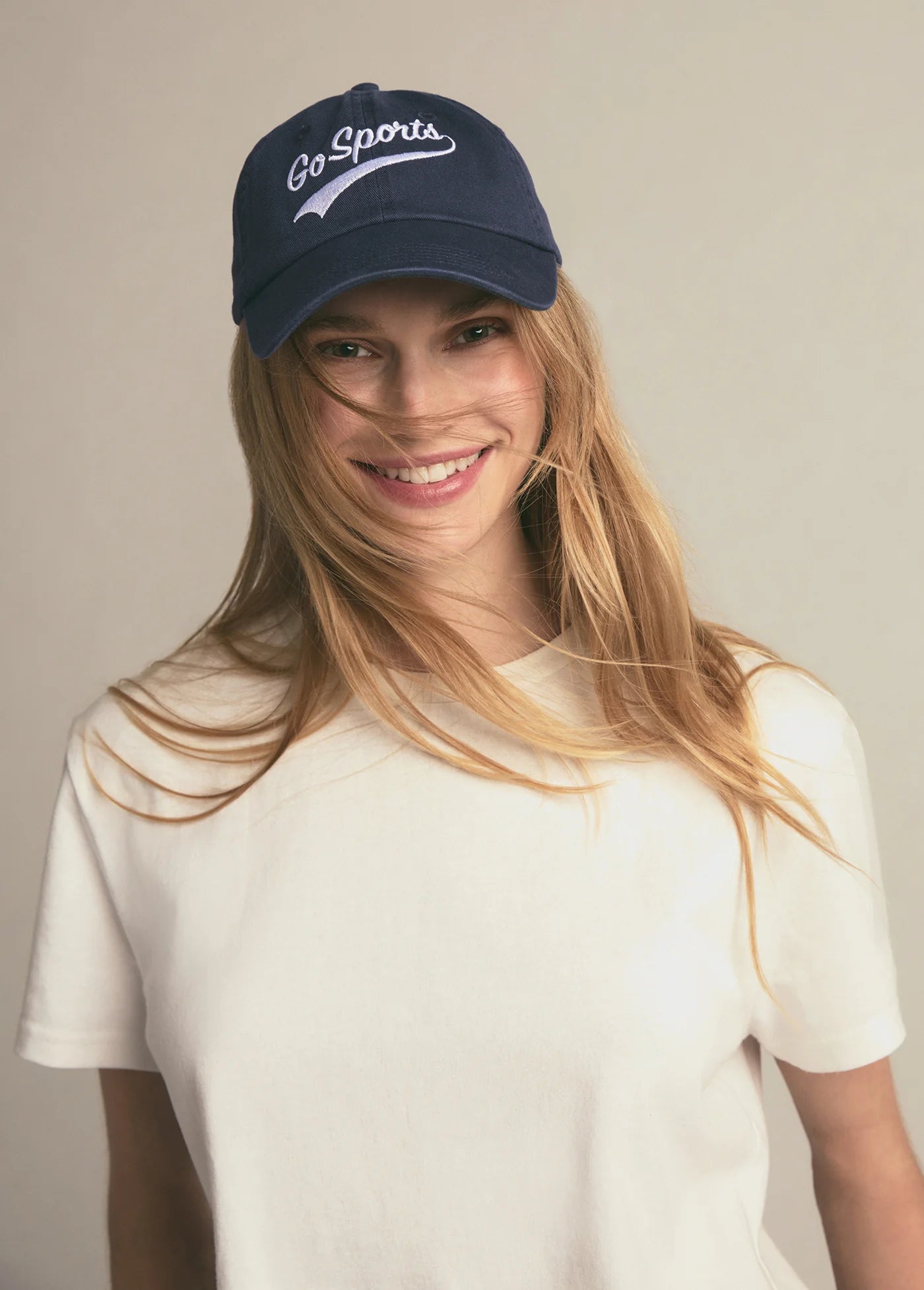 Go Sports Hat in Navy