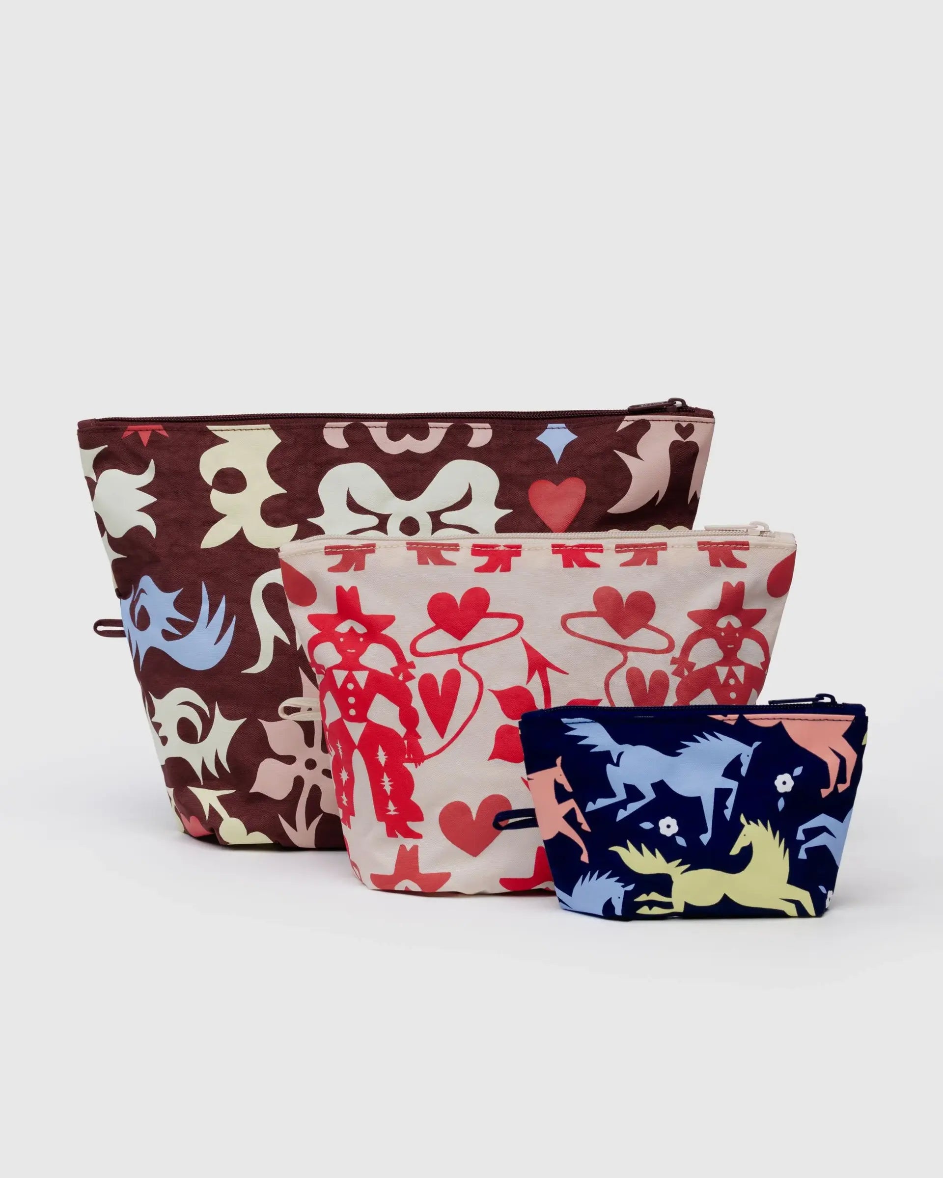 Go Pouch Set | Western-Cut Outs