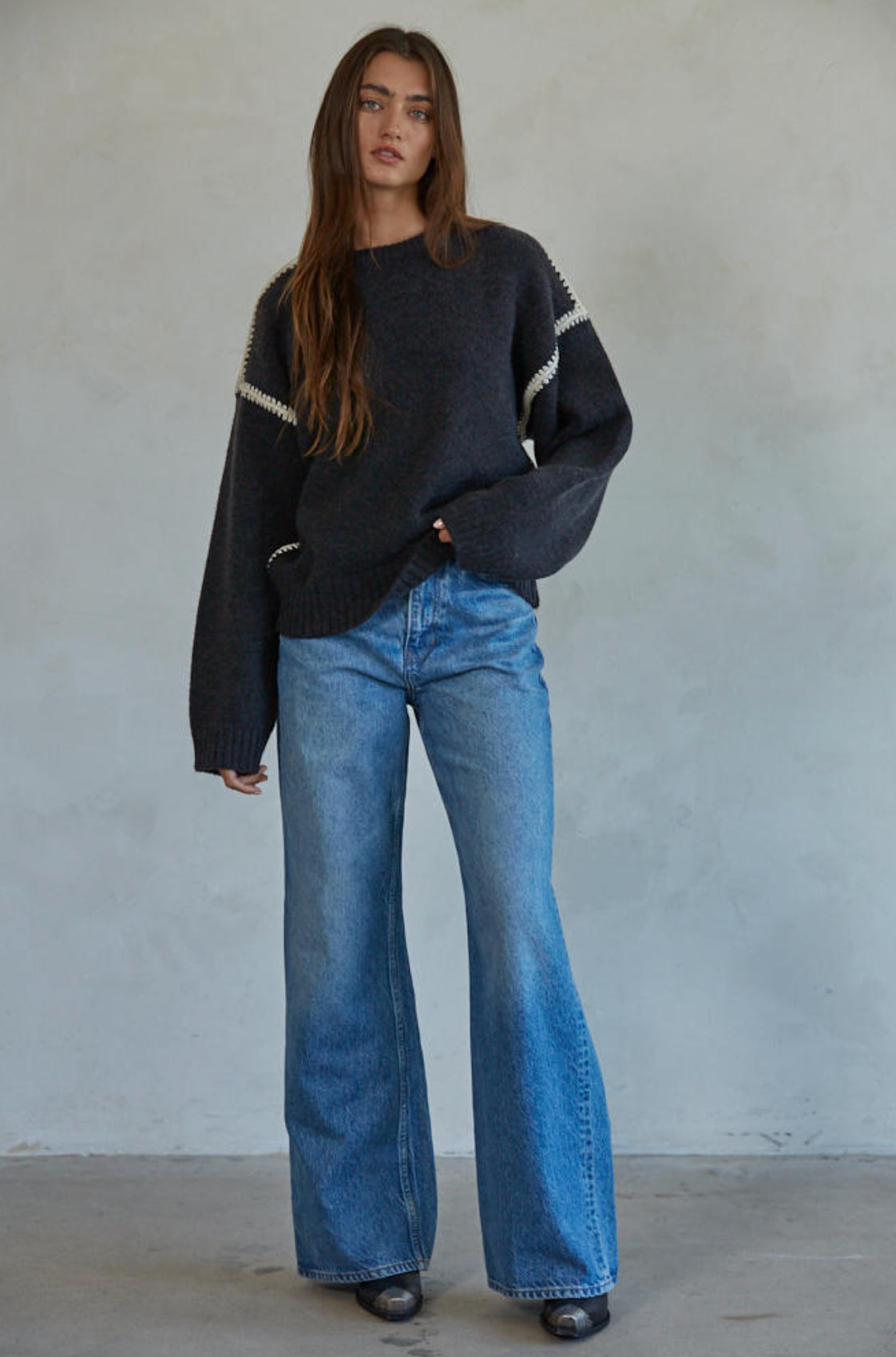 Mienna Sweater | Charcoal